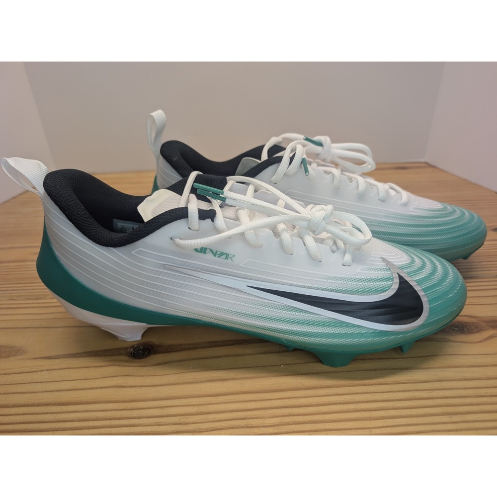 Nike Vapor Speed 3 Football Cleats Mens 12 White Stadium Green HM8849-100 NEW